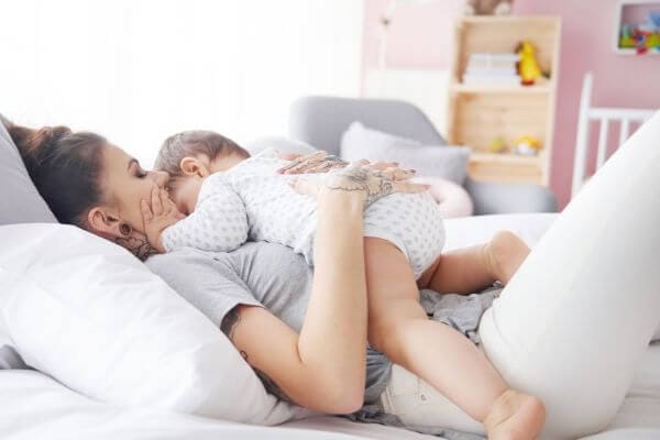 Child Sleeping On Mom | To My Child: I Needed That Hug More Than You Know