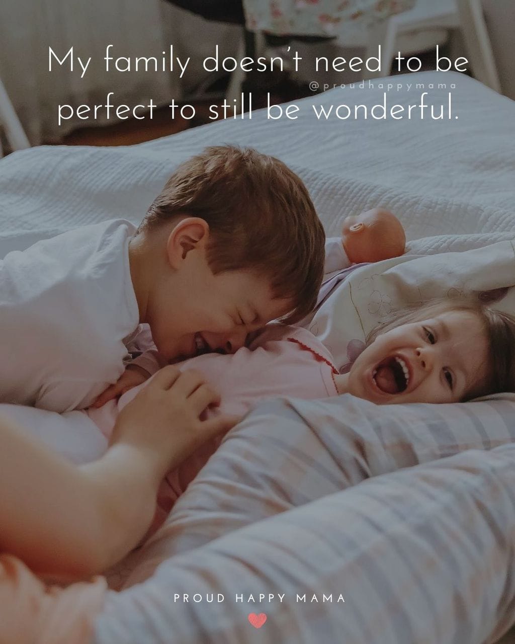 Family Is Happiness Quotes | My family doesn’t need to be perfect to still be wonderful.