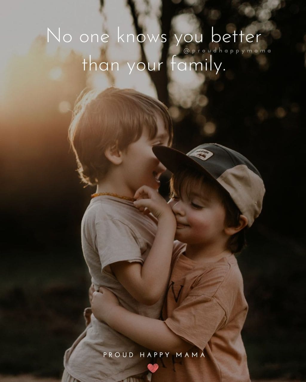 Love Quotes About Family | No one knows you better than your family.
