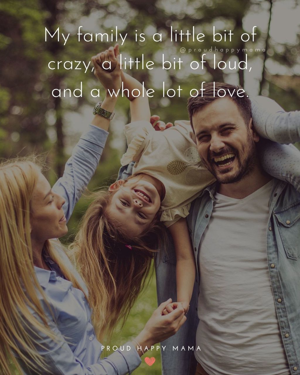 Quotes Family | My family is a little bit of crazy, a little bit of loud, and a whole lot of love.