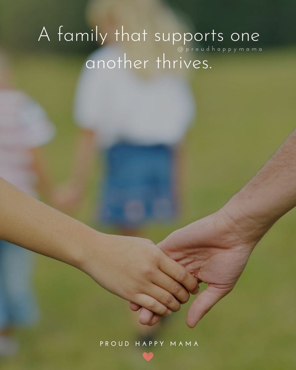 Quotes For Love Of Family | A family that supports one another thrives.