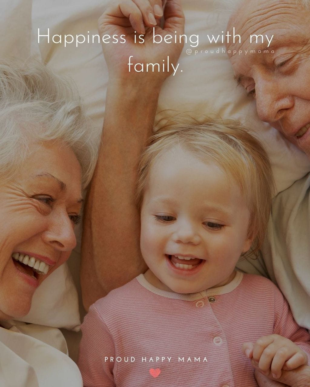 Quotes For Loving Family | Happiness is being with my family.