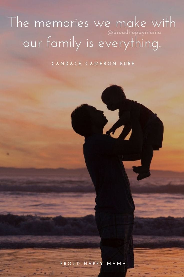 Family Memories Quotes | The memories we make with our family is everything. – Candace Cameron Bure