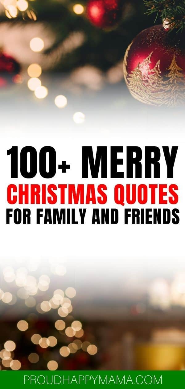 100+ Merry Christmas Family Quotes And Sayings [With Images]