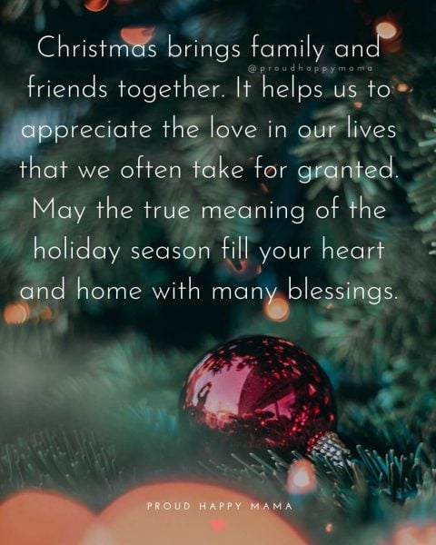 100 Merry Christmas Family Quotes And Sayings (With Images)