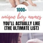 Cool Names For Babies | 1000+ Cool and Unique Boy Names You’ll Actually Like [The Ultimate List]