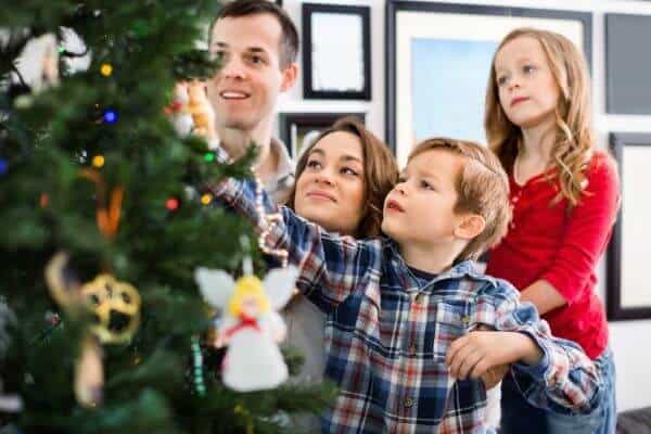 Put Up Christmas Tree | 25 Must Do Family Christmas Bucket List Ideas