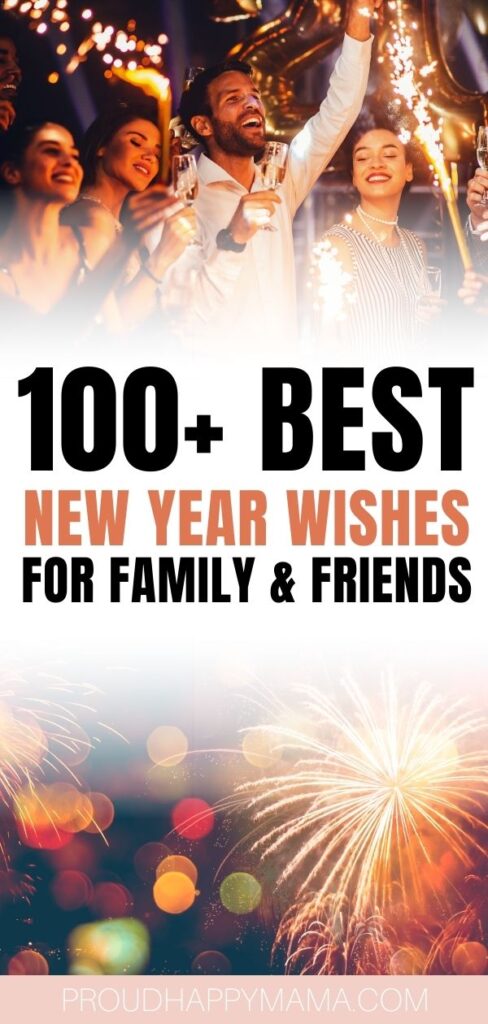 new year wishes for family and friends