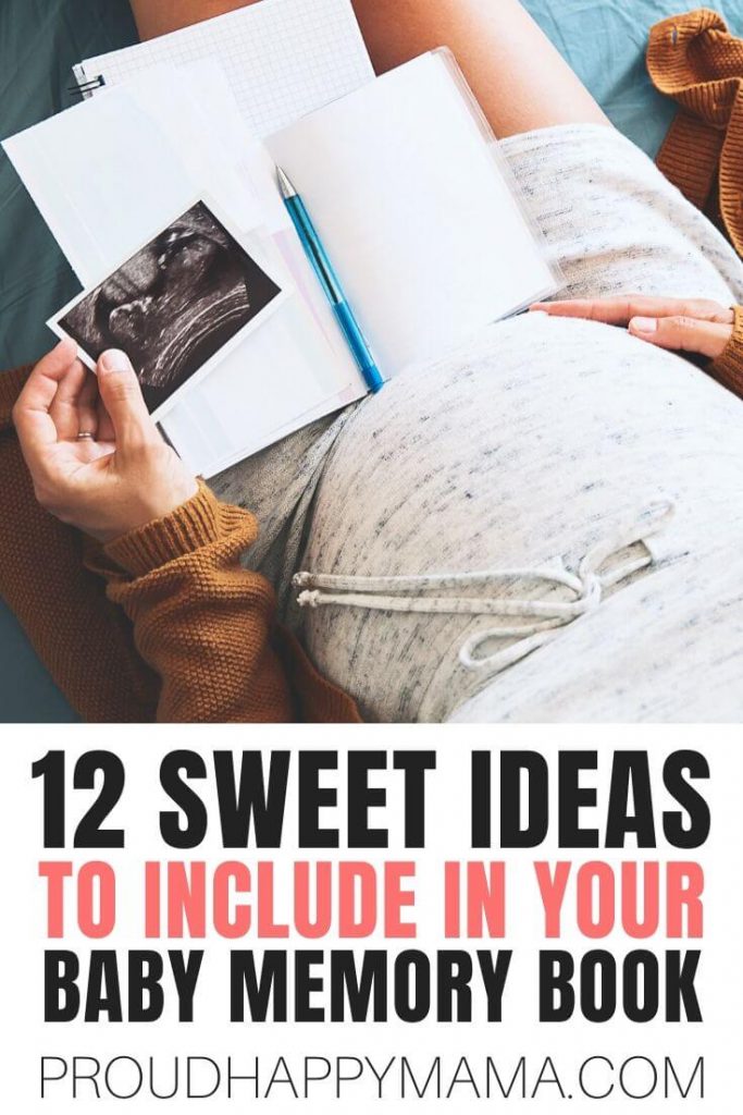 Ideas To Include In Your Baby Memory Book