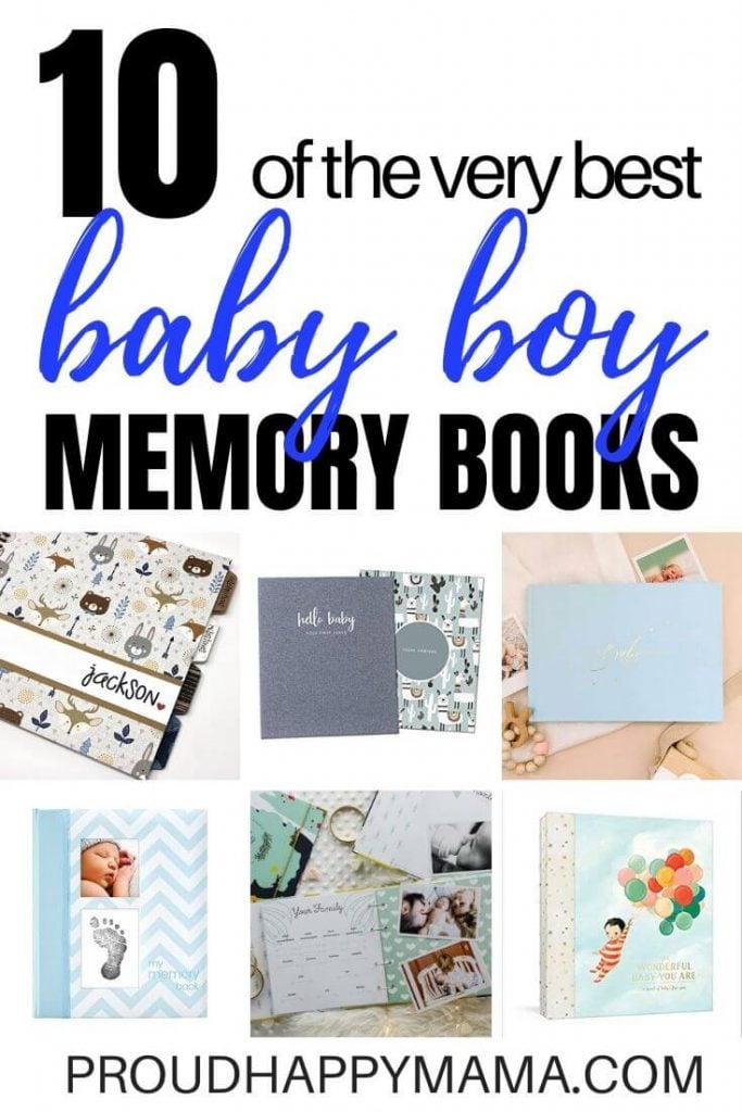 Personalised Baby Book Boy