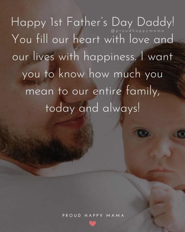 70+ BEST Happy First Father’s Day Quotes And Sayings [With Images]