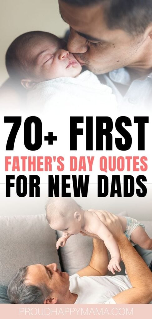 happy first Fathers Day quotes