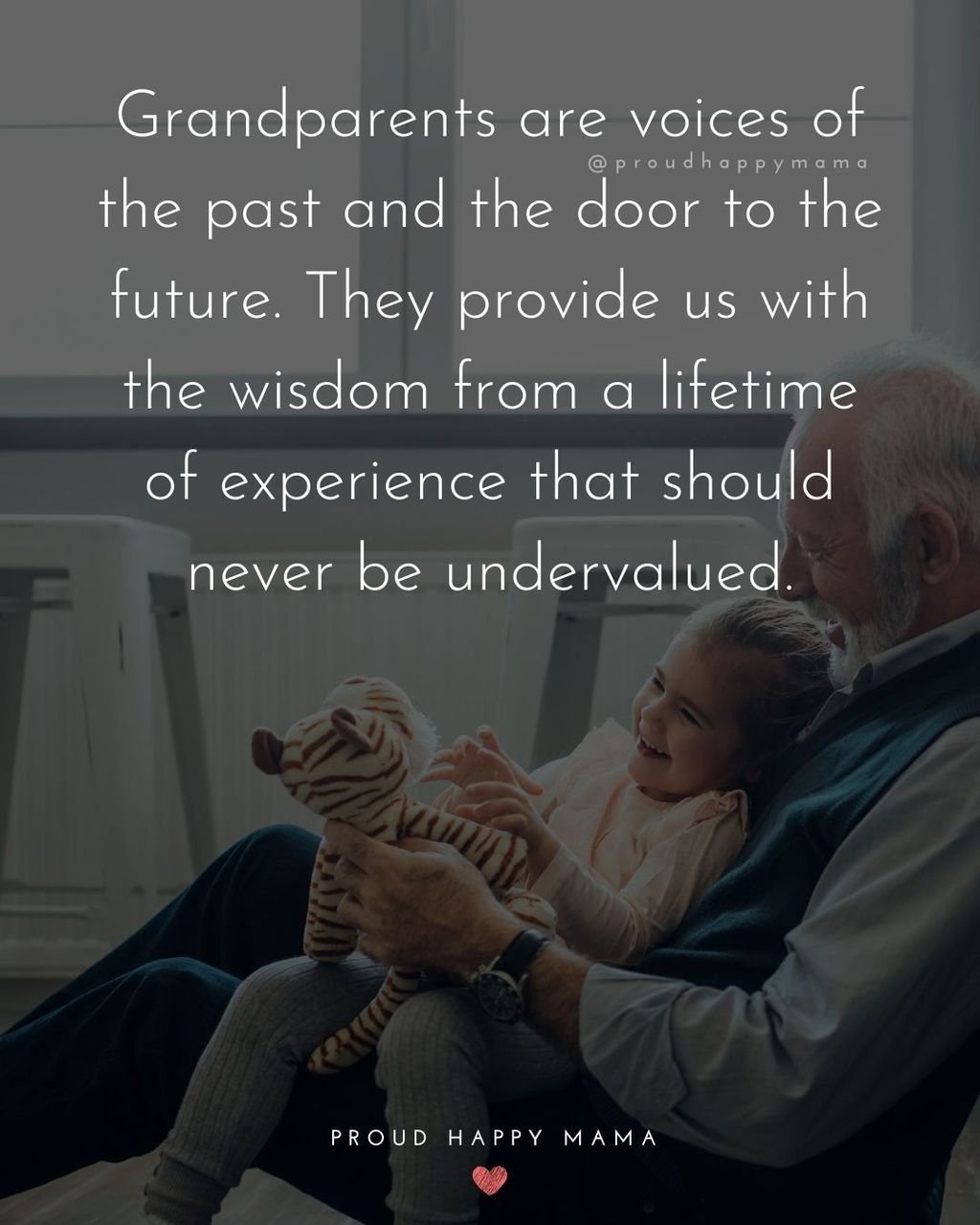 Grandparent Poem | Grandparents are voices of the past and the door to the future. They provide us with the wisdom from a lifetime of experience that should never be undervalued.