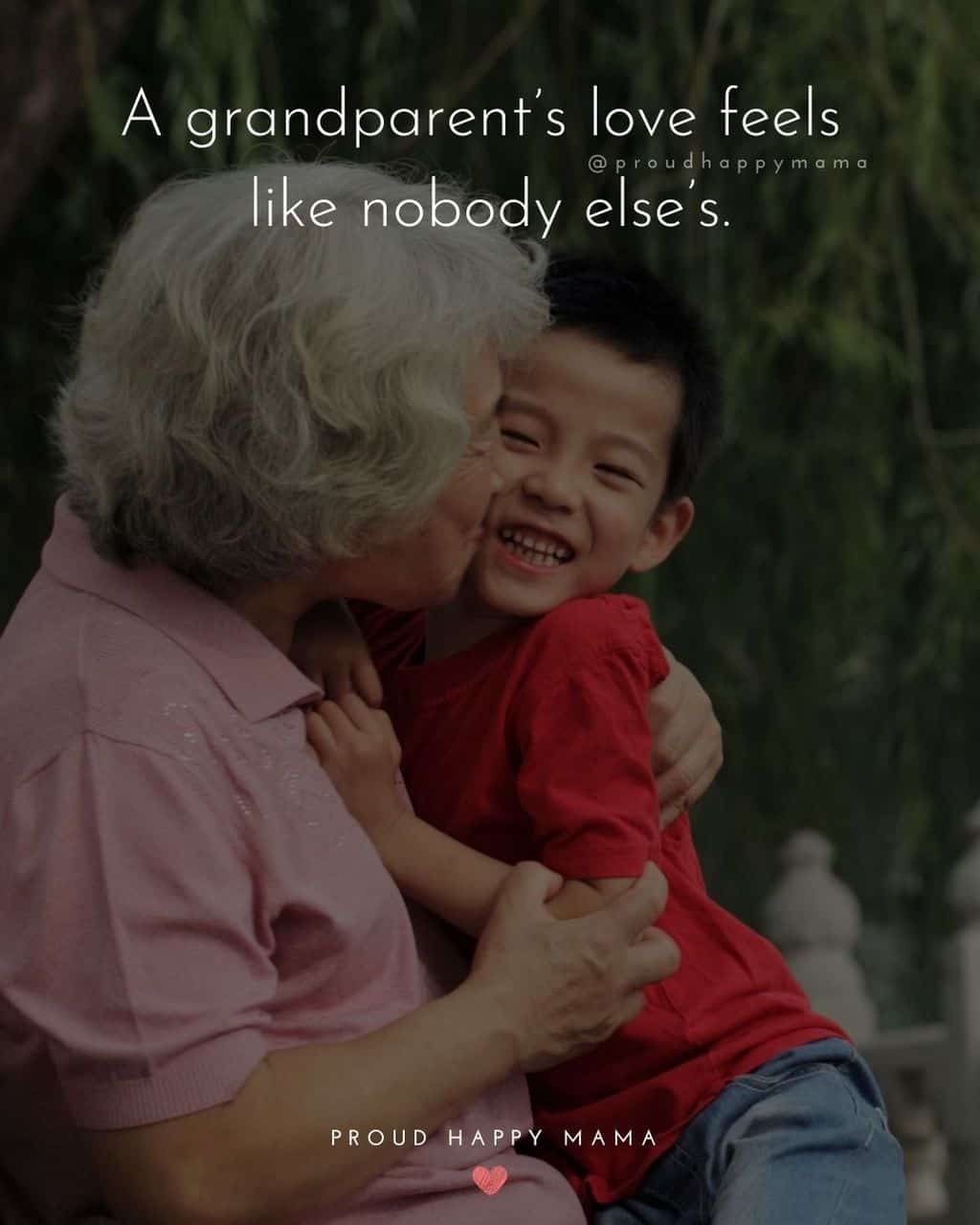 Grandparent Quotes – A grandparent’s love feels like nobody else’s.’