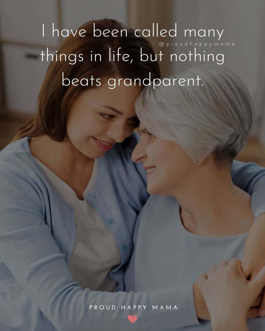 Grandparent Quotes – Happiness is being a proud grandparent.’
