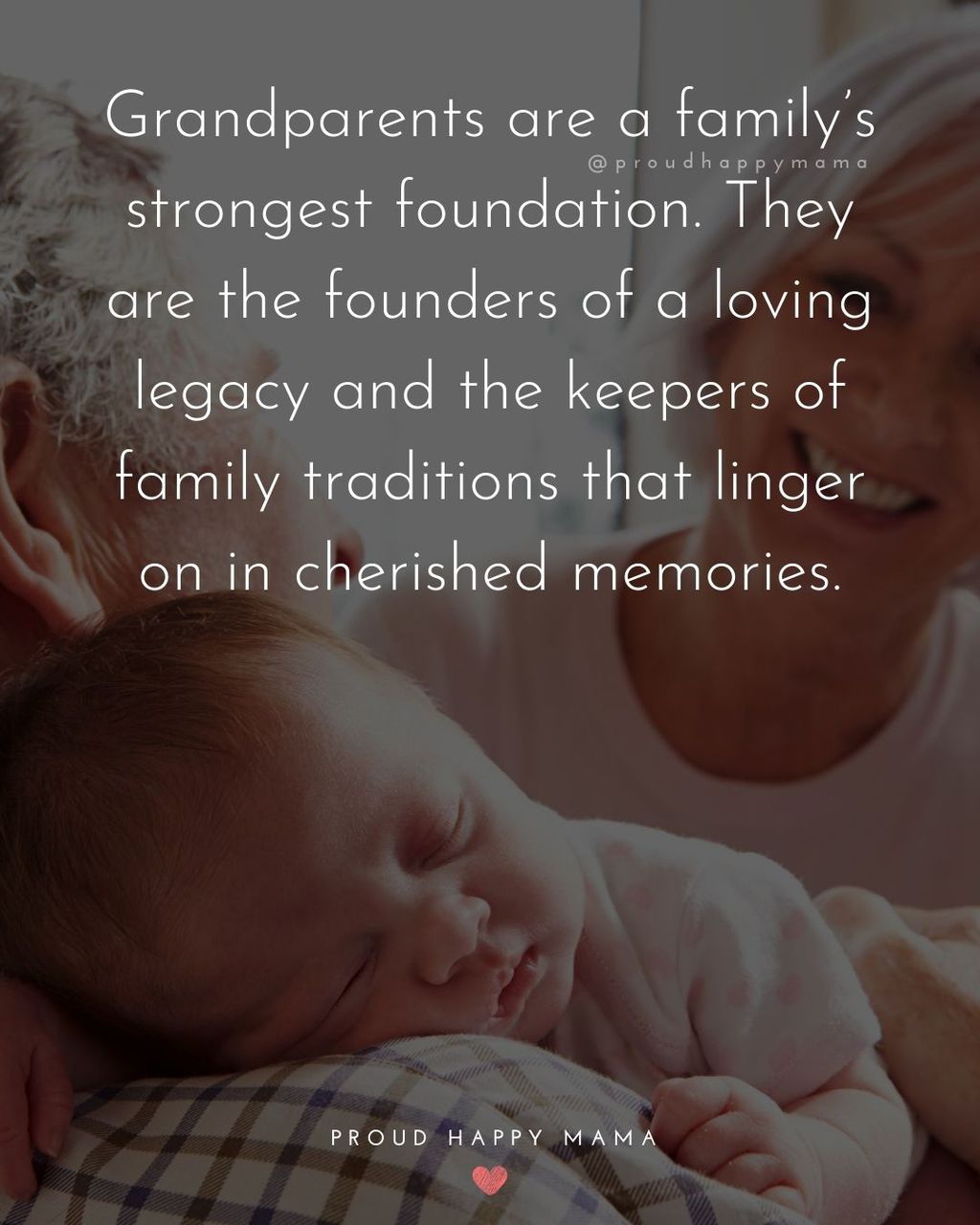 Grandparents Day Quotes | Grandparents are a family’s strongest foundation. They are the founders of a loving legacy and the keepers of family traditions that linger on in cherished memories.