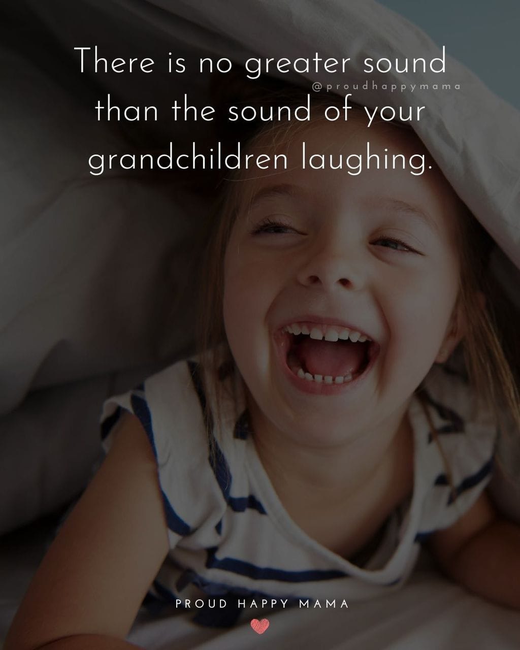 Grandparents Love Quotes | There is no greater sound than the sound of your grandchildren laughing.