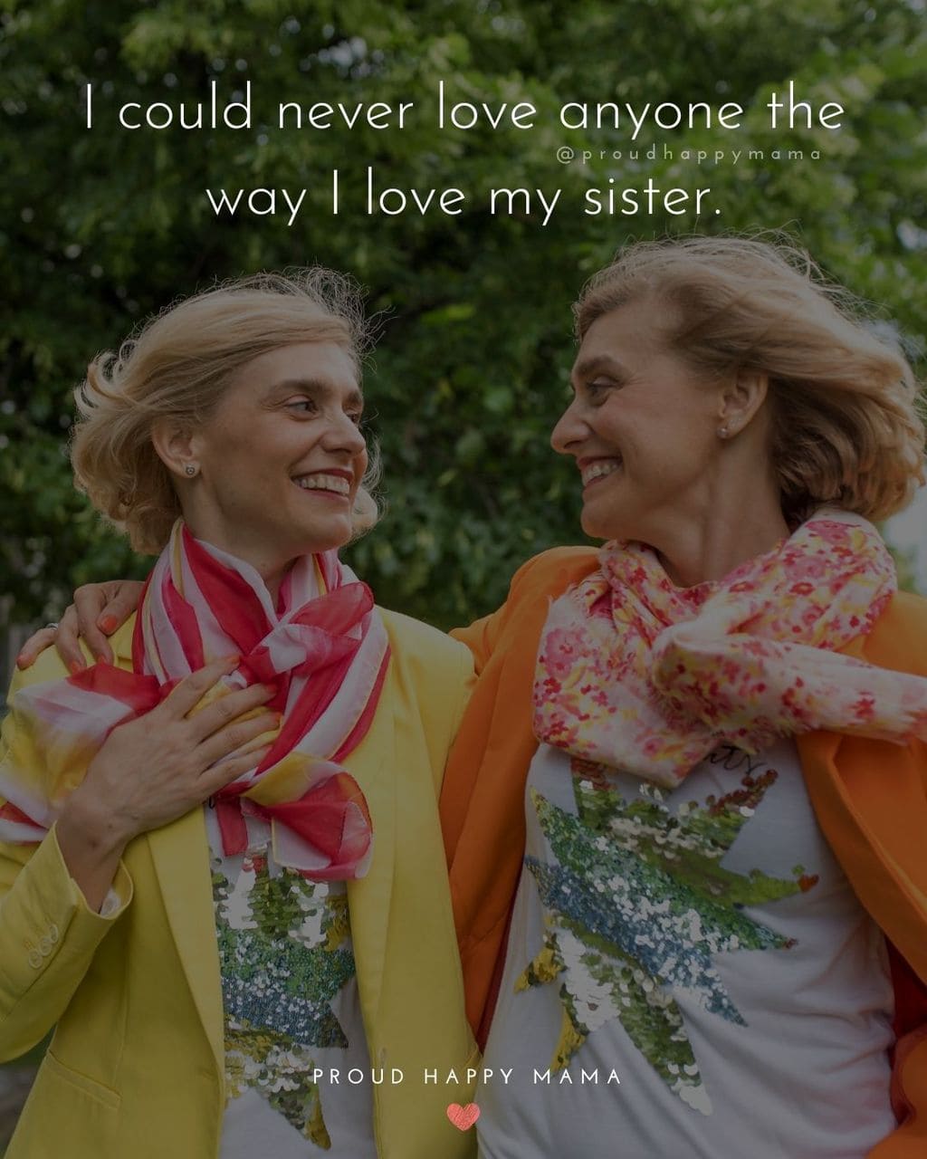 Sister Quotes - I could never love anyone the way I love my sister.