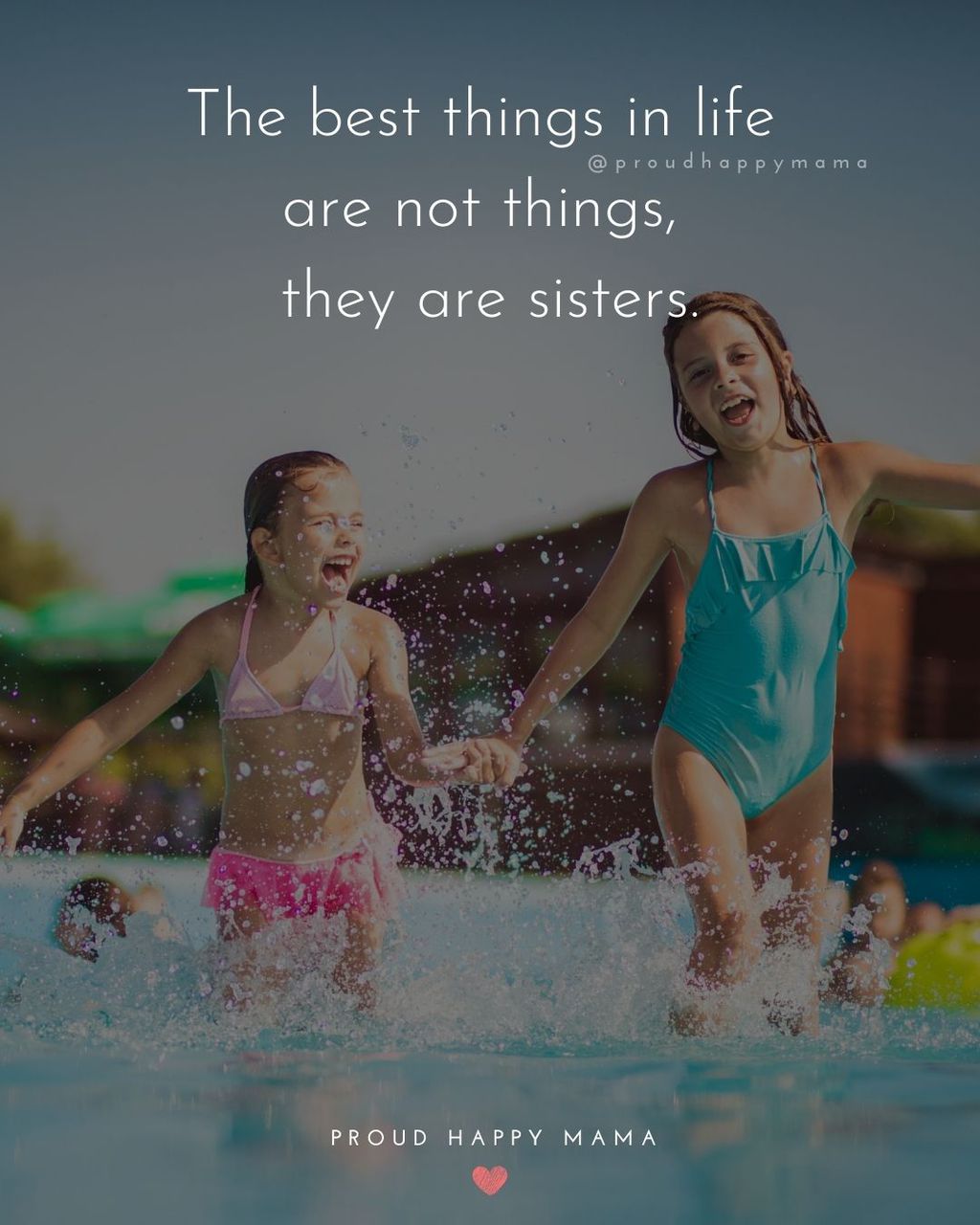 Sister Quotes - The best things in life are not things, they are sisters.