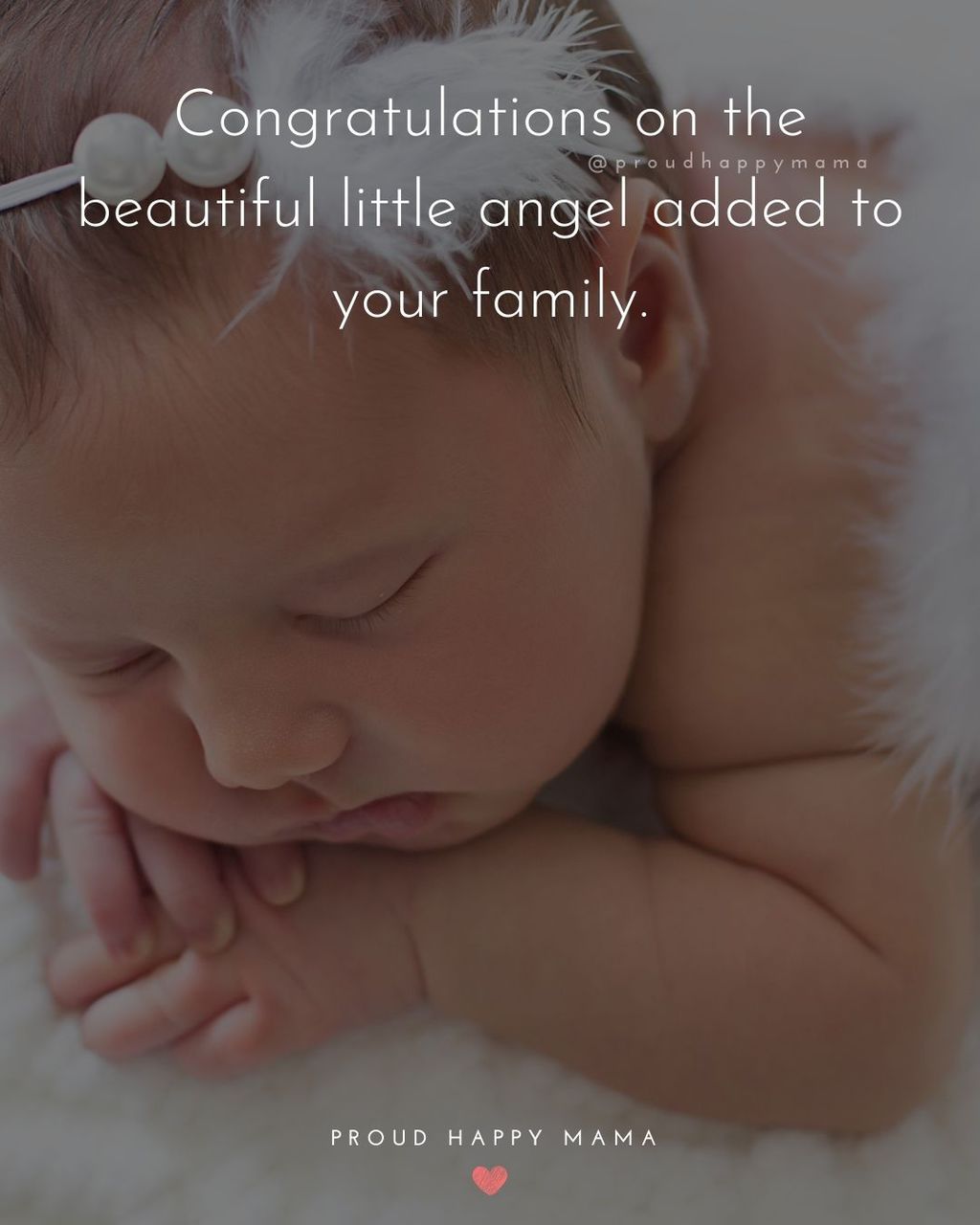 Baby Girl Quotes - Congratulations on the beautiful little angel added to your family.