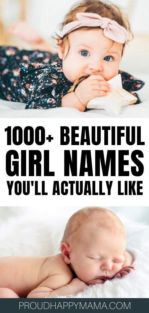 1000+ Unique Girl Names (Rare and Uncommon)