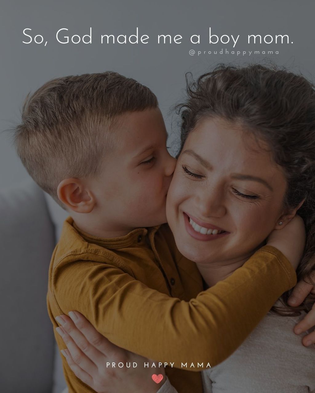 Boy Mom Quotes - So, God made me a boy mom.