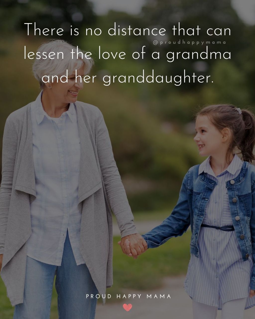 Granddaughter Quotes - There is no distance that can lessen the love of a grandma and her granddaughter.