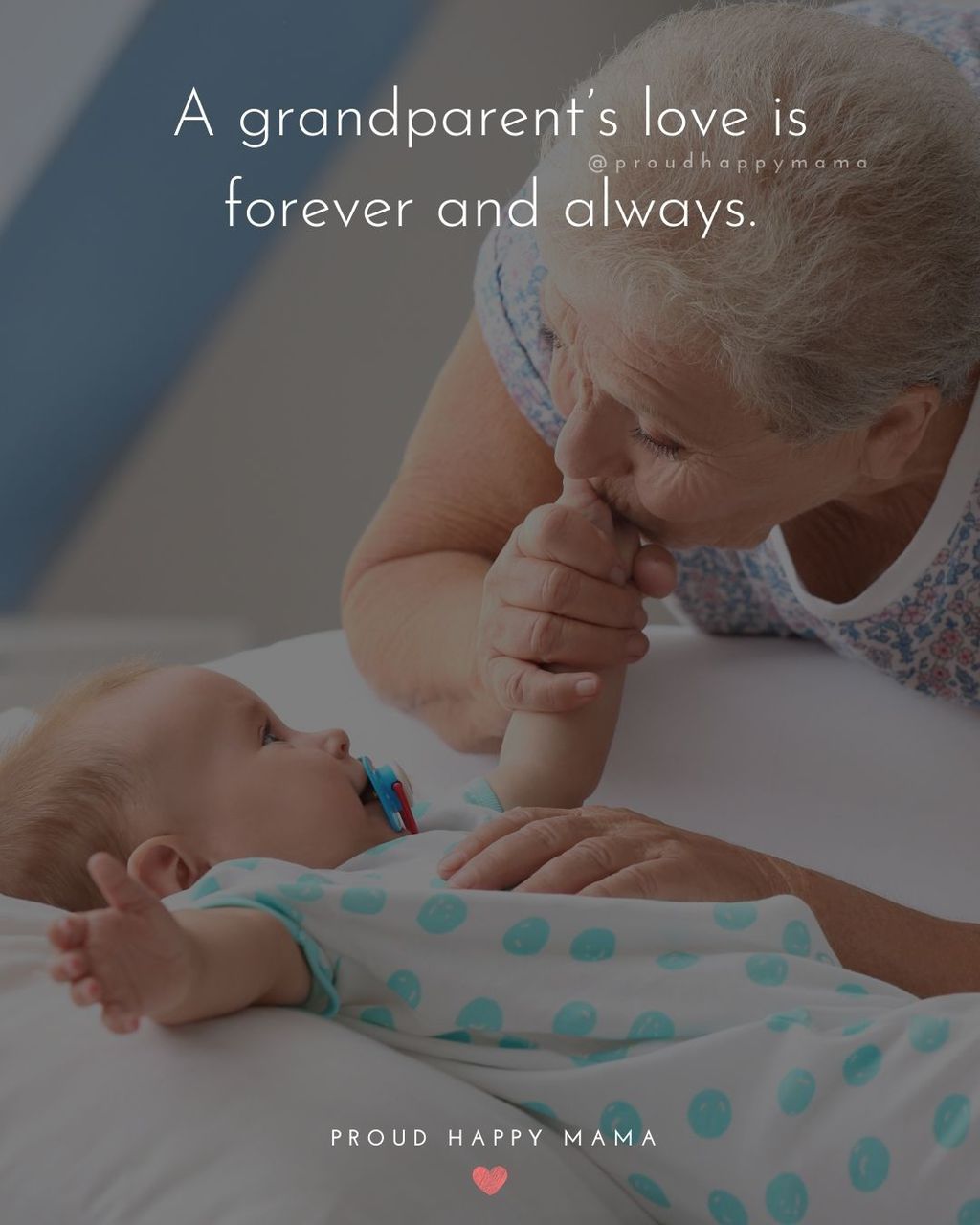 Quotes for Grandchildren - A grandparents love is forever and always.