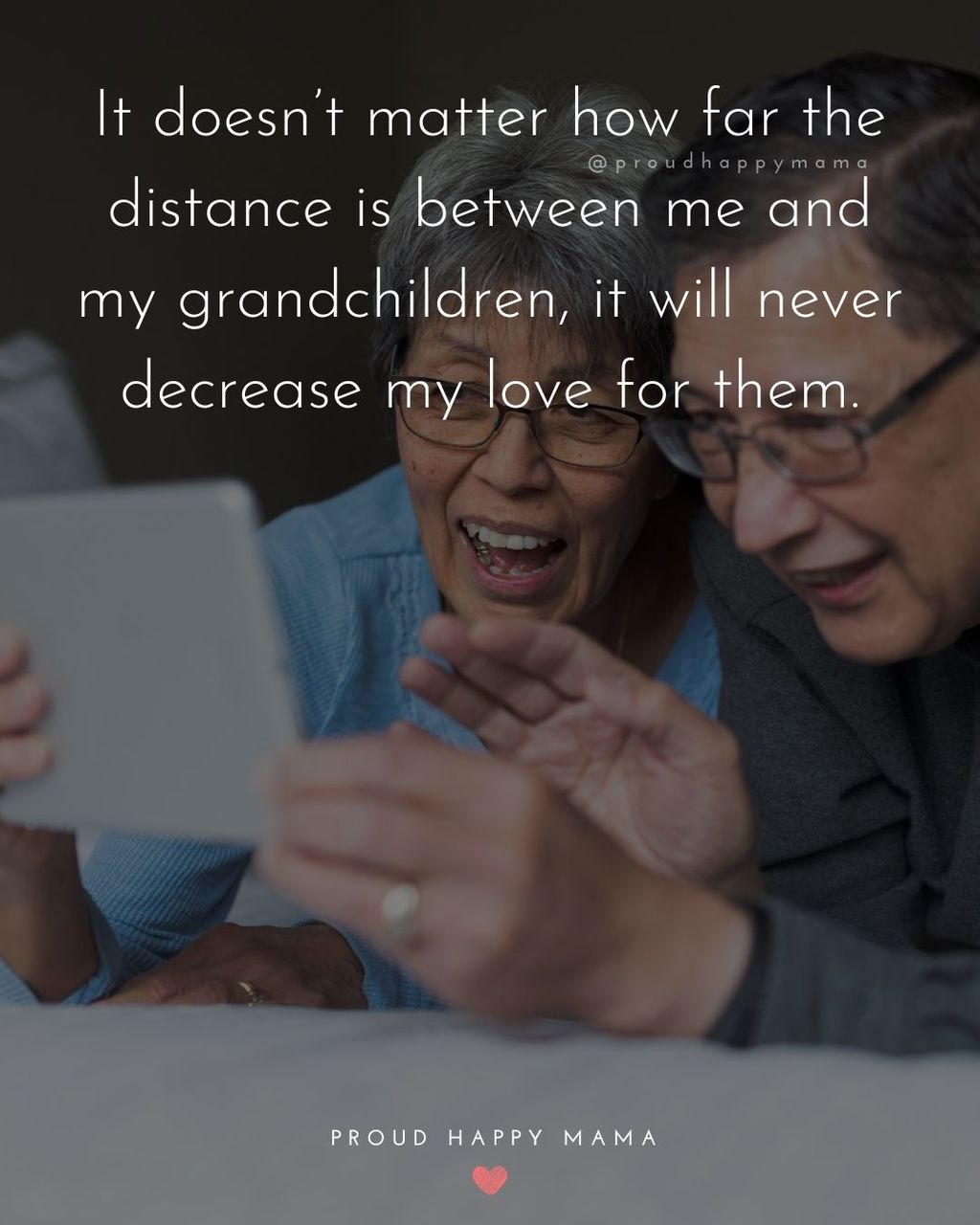 Quotes for Grandchildren - It doesnt matter how far the distance is between me and my grandchildren, it will never decrease my love for them.