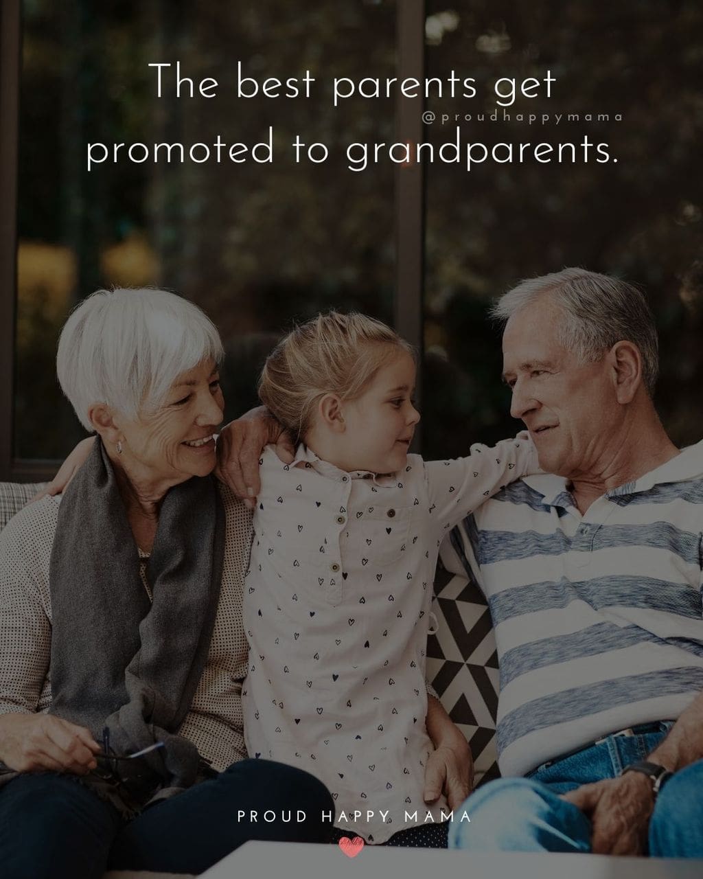 Quotes for Grandchildren - The best parents get promoted to grandparents.