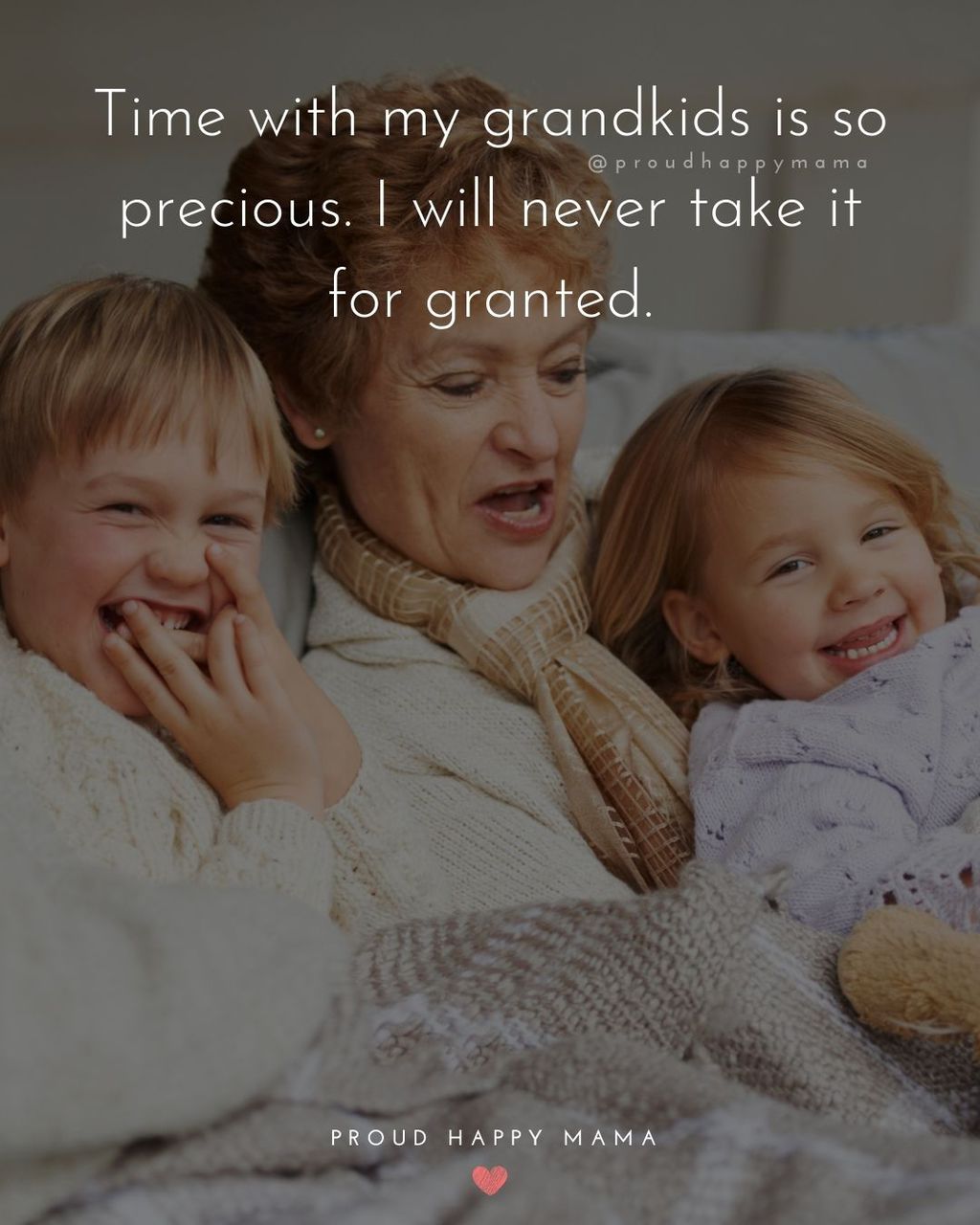 Quotes for Grandchildren - Time with my grandkids is so precious. I will never take it for granted.