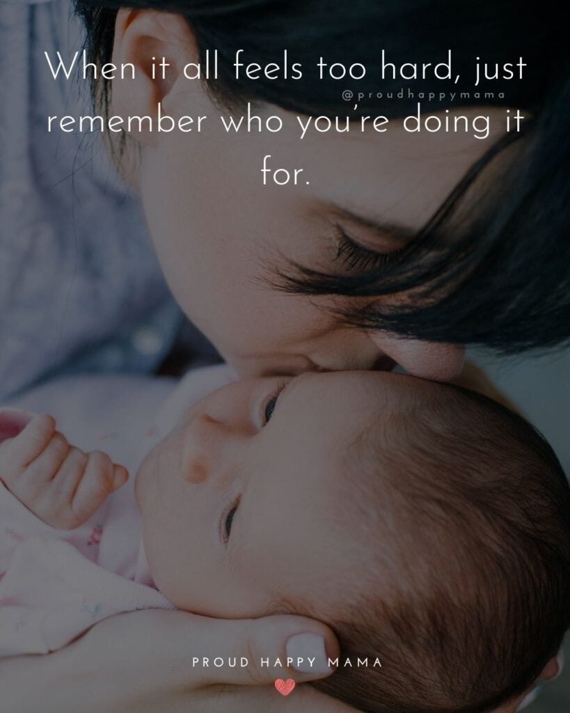Strong Mom Quotes - Motherhood is hard. I try my best, but some days I struggle to be the mama I want to be.