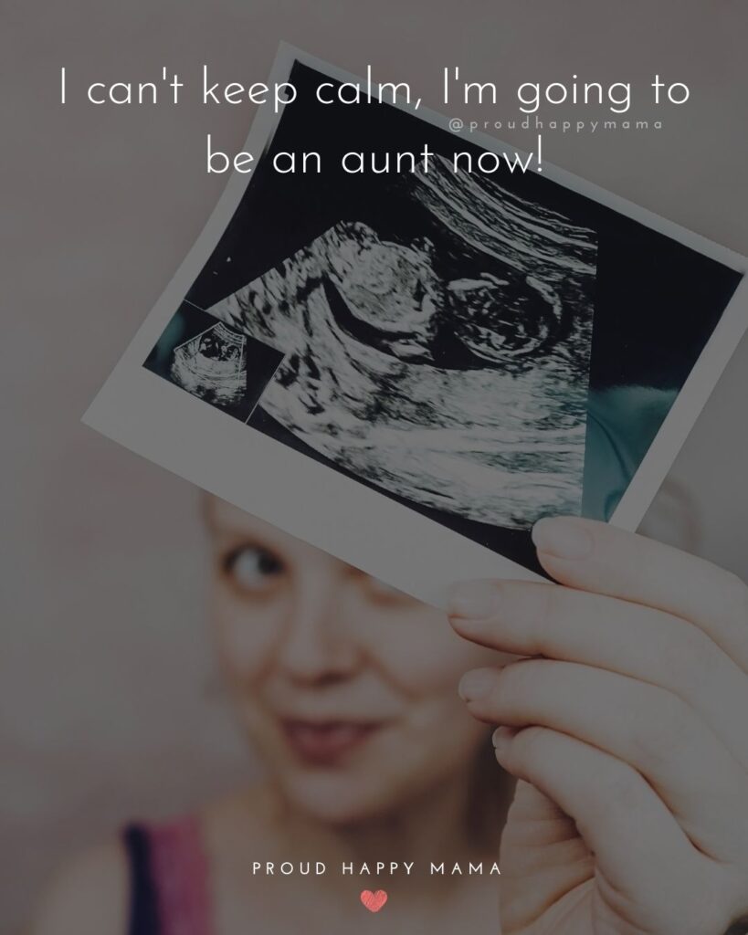 Quotes About Becoming An Aunt - I cant keep calm, Im going to be an aunt now