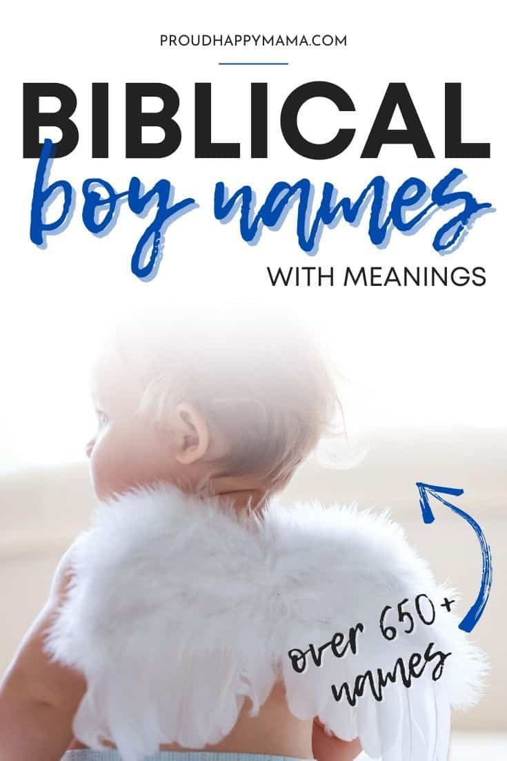 650+ Biblical Baby Boy Names And Meanings [The Ultimate List]