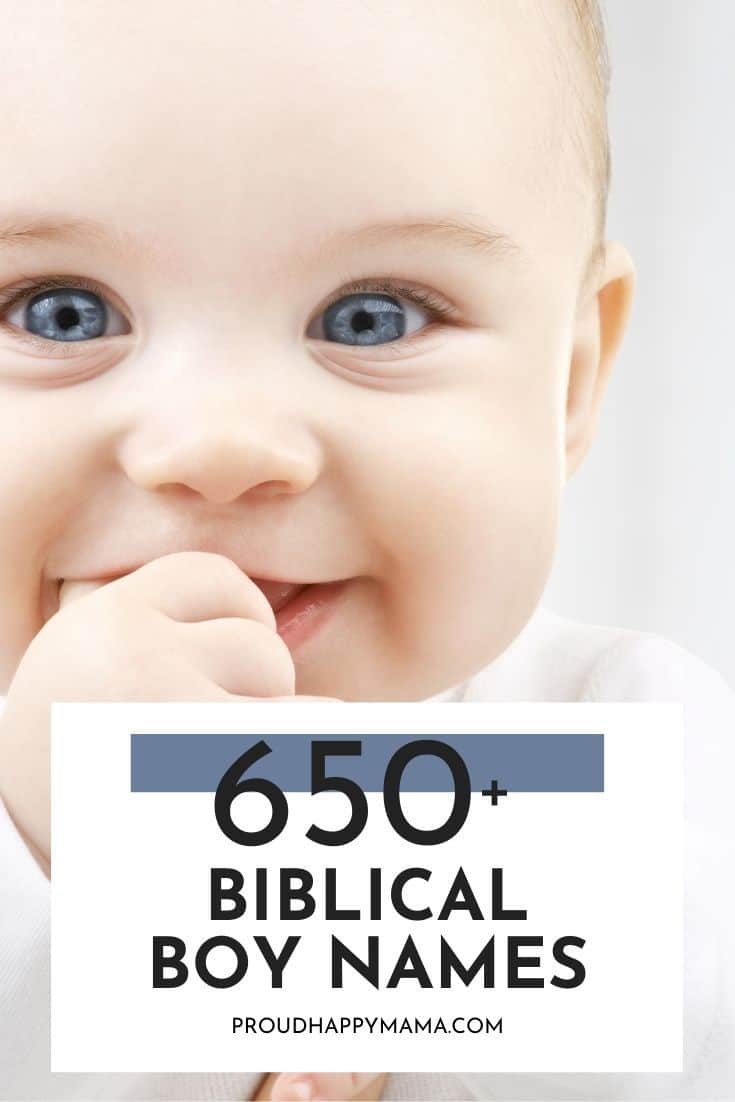650+ Biblical Boy Names With Meanings (Strong & Unique)