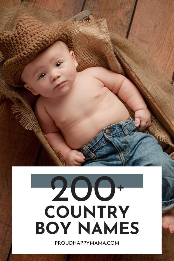 350+ Country Boy Names (Handsome & Rustic)
