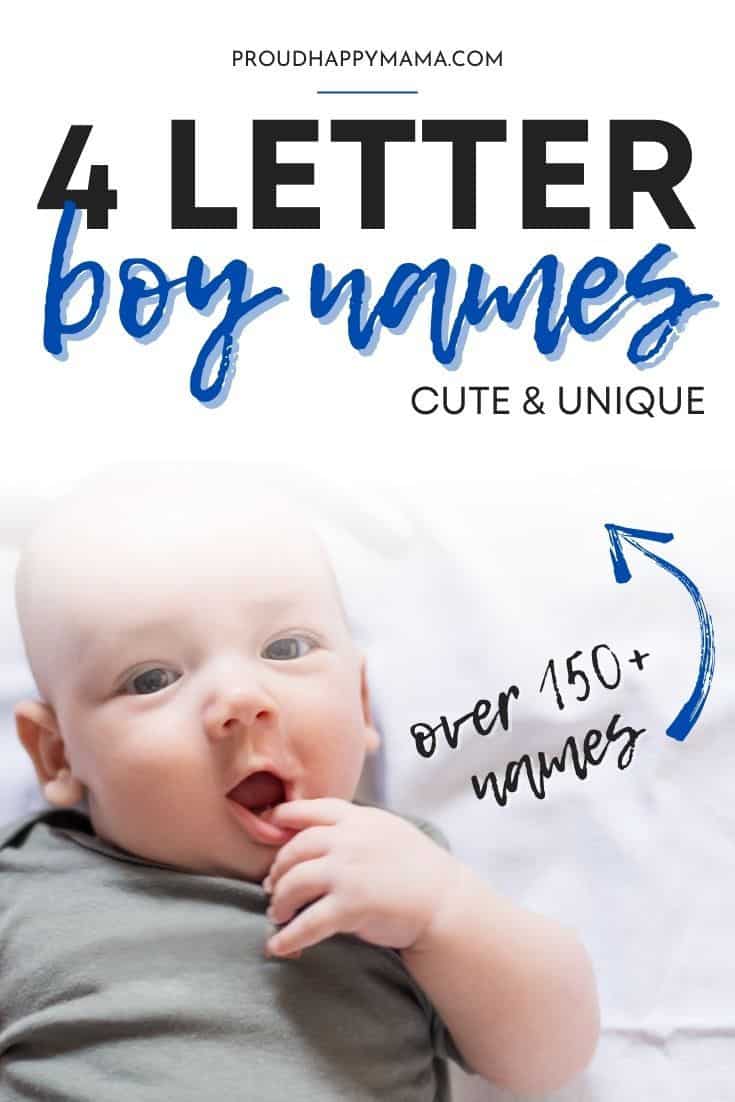 1 Letter Names For Boys