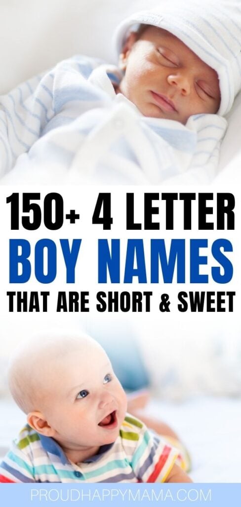 Four Letter Boy Names