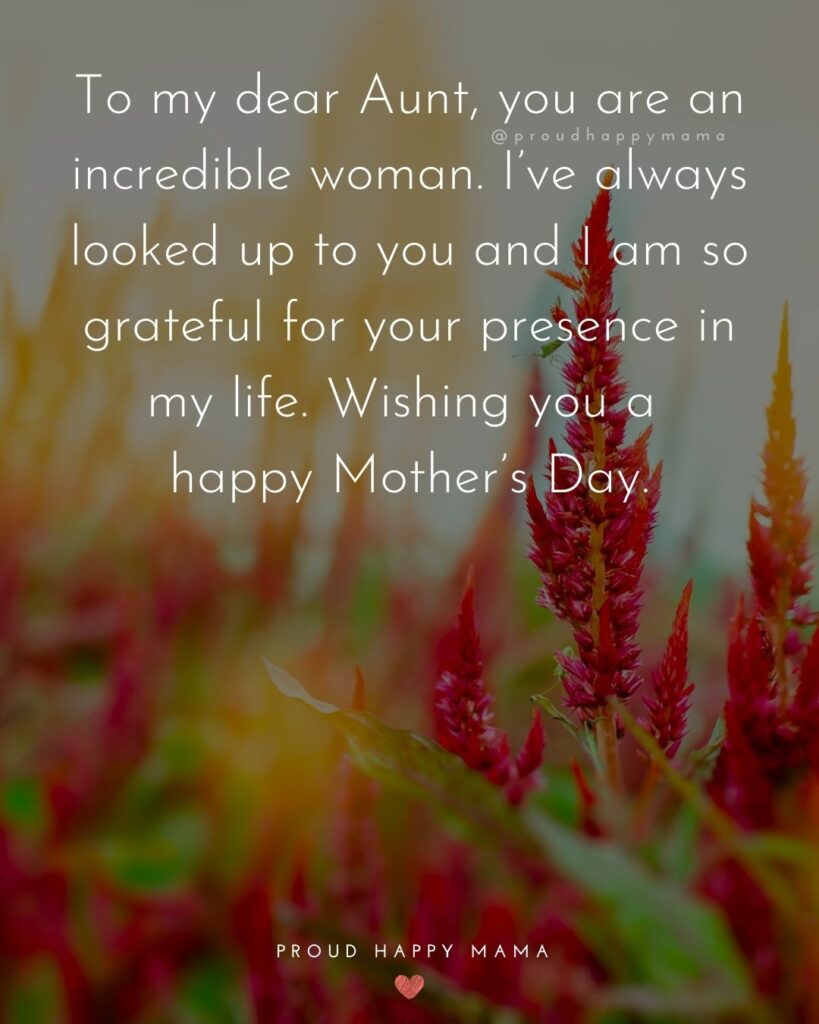 30 Happy Mother s Day Aunt Quotes With Images 
