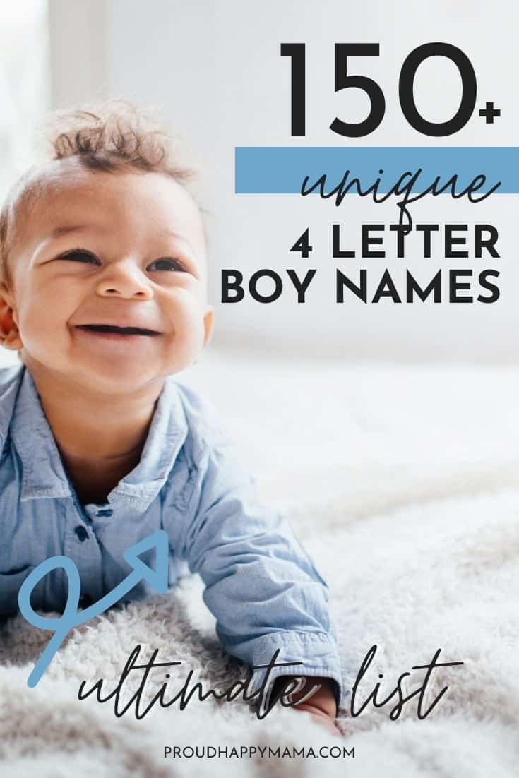 1 Letter Names For Boys
