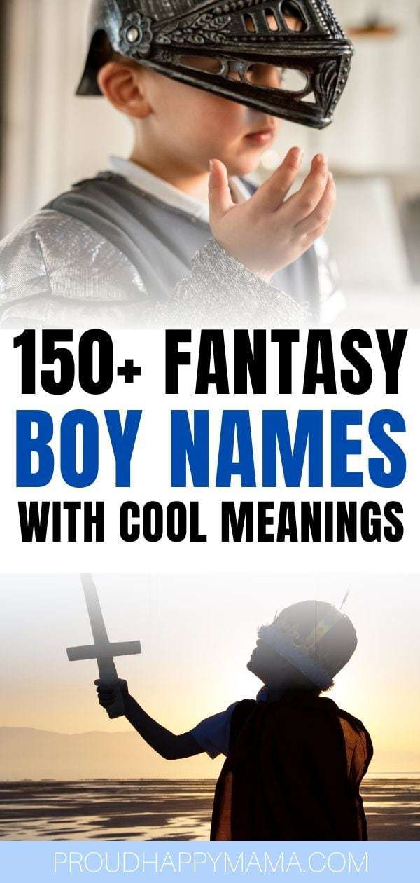 Unique Fantasy Boy Names