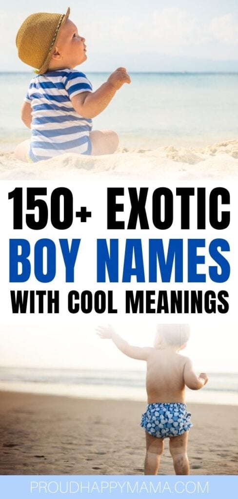exotic boy names baby