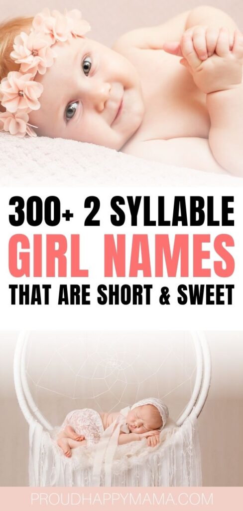 Best Two Syllable Girl Names