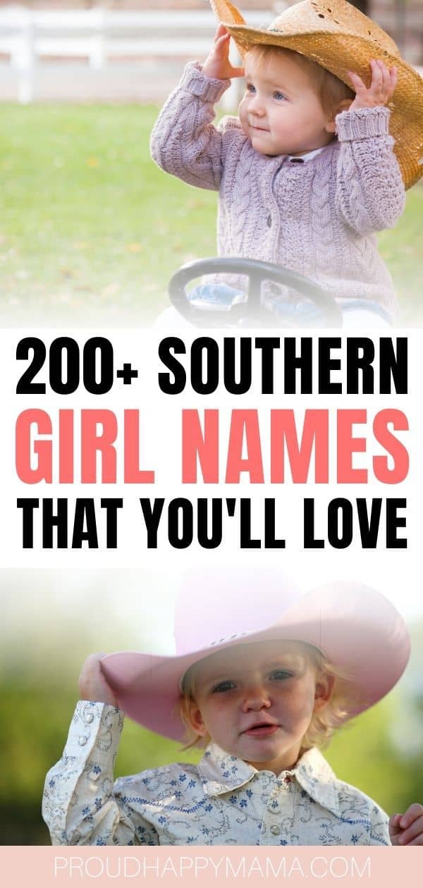 Country Southern Baby Girl Names