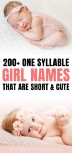 200+ One Syllable Girl Names (Pretty & Unique)