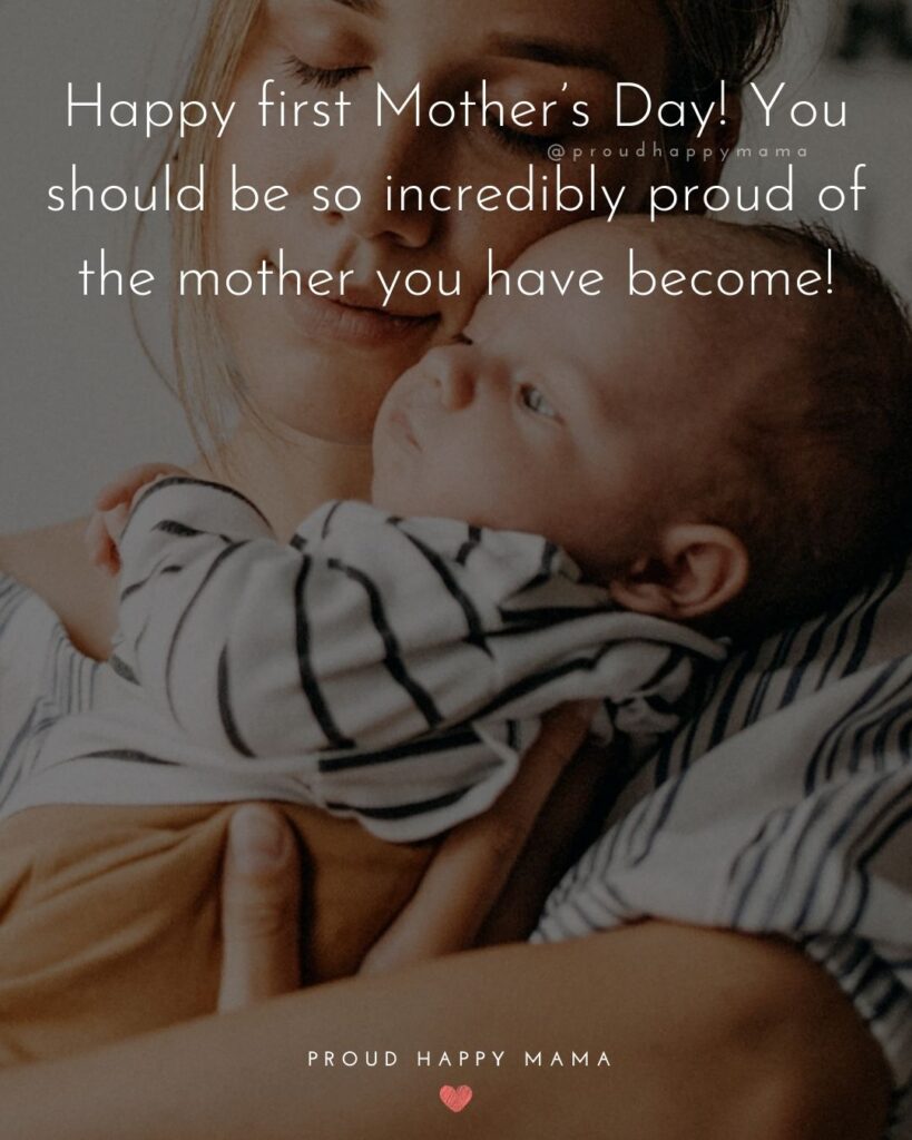 first mothers day quotes for myself