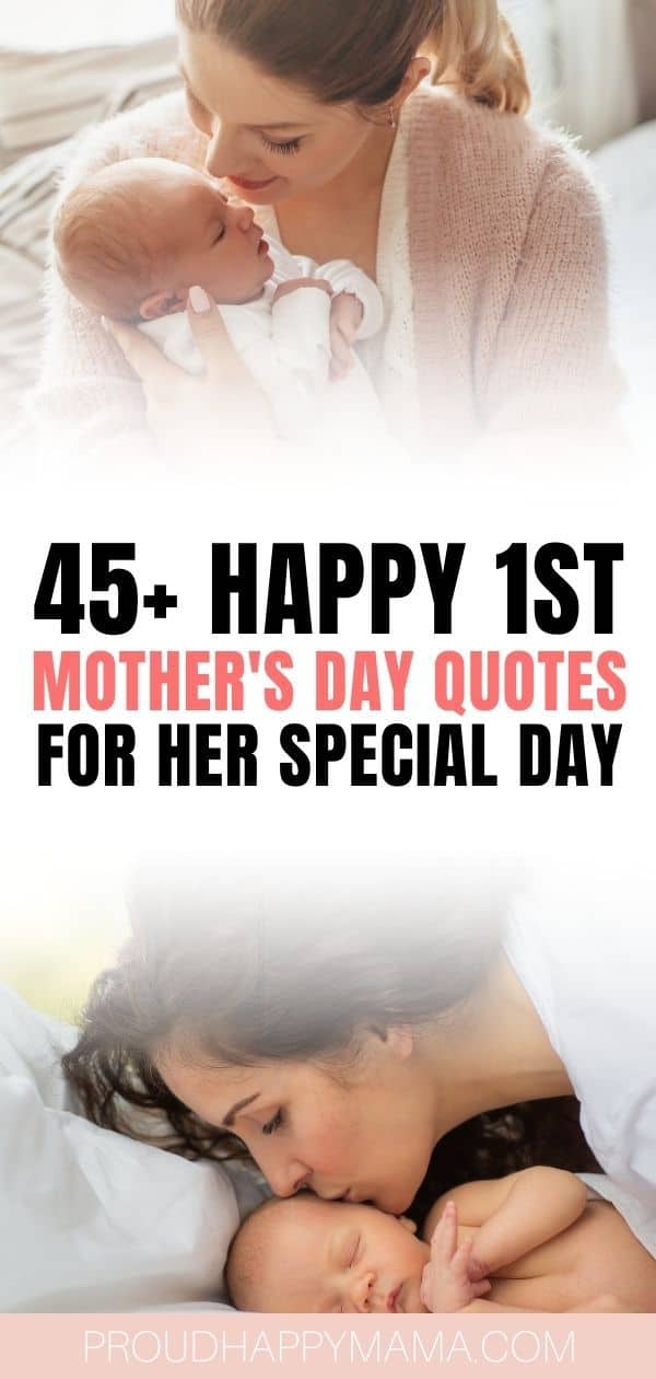first time Mothers Day quotes