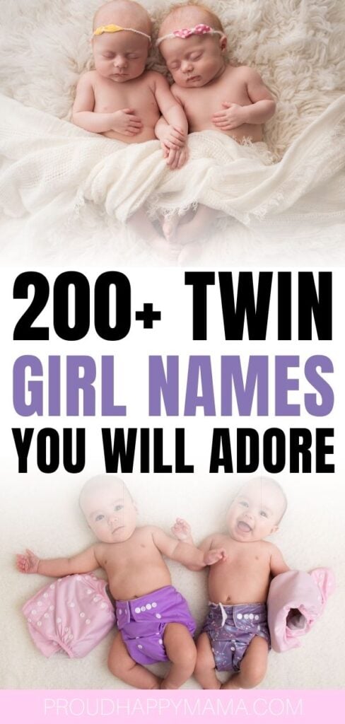 Best Twin Girl Names