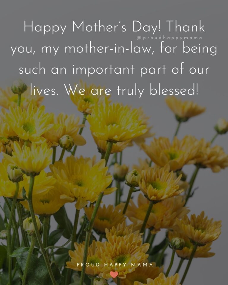 50 Happy Mothers Day Quotes For Mother In Law (With Images)