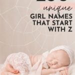 Unique Girl Names That Start With Z